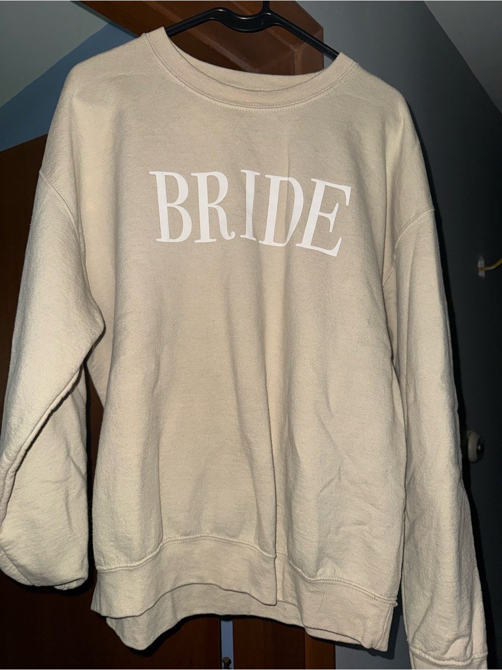 Beige Neutral Sweatshirt - Cozy Cotton Blend